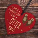 Otter Half Valentines Gift Valentine Valentines Day Gift