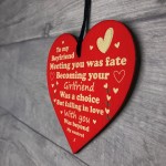 Valentines Gift Boyfriend Red Wood Heart Gift For Boyfriend