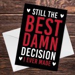 Valentine Card For Boyfriend Husband Wife Girlfriend Partner