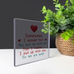 Valentines Day Boyfriend Girlfriend Gift Funny Anniversary Gift