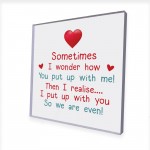 Valentines Day Boyfriend Girlfriend Gift Funny Anniversary Gift