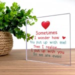 Valentines Day Boyfriend Girlfriend Gift Funny Anniversary Gift