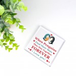 When Penguins Find Their Mate Plaque Valentines Day Gift