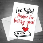 Positive I Love you Anniversary Card For Him Her Birthday Card