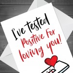 Positive I Love you Anniversary Card For Him Her Birthday Card