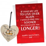 Valentines Day Card And Gift for Girlfriend Boyfriend Wife