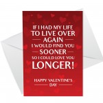 Valentines Day Card And Gift for Girlfriend Boyfriend Wife