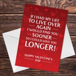 Valentines Day Card And Gift for Girlfriend Boyfriend Wife