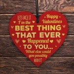 Funny Valentines Gifts Boyfriend Husband Girlfriend Wife Heart