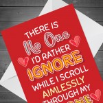 Funny Card For Boyfriend Girlfriend Birthday Anniversary Card