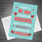 Valentines Card For Boyfriend Girlfriend Joke Funny Valentine's 