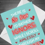 Valentines Card For Boyfriend Girlfriend Joke Funny Valentine's 