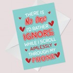 Valentines Card For Boyfriend Girlfriend Joke Funny Valentine's 