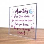 Best Auntie Gifts Acrylic Plaque Auntie Gifts From Niece Nephew