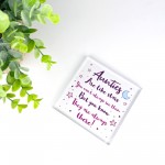 Best Auntie Gifts Acrylic Plaque Auntie Gifts From Niece Nephew