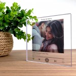 Customisable Free Standing Acrylic Block Plaque Personalised