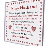 Anniversary Gift For Husband Romantic Husband Gifts Birthday