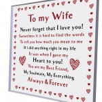 Anniversary Gift For Wife Romantic Wife Gifts Birthday Gift