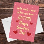 Valentines Day Galentines Card For Her Funny Best Friend