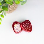 Valentines Day Heart Tin Gift For Him Her Gift For Boyfriend