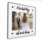 Personalised Wedding Gift Wedding Anniversary Gift Photo Plaque