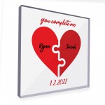 Anniversary Wedding Valentines Day Gifts for Her Him Plaque