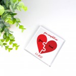 Anniversary Wedding Valentines Day Gifts for Her Him Plaque