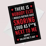 Funny Valentines Day Rude Card For Husband Boyfriend Valentine's