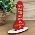 Valentines Day Gifts for Him I Love You Husband Boyfriend Plaque