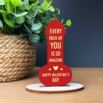 Valentines Day Gifts for Him I Love You Husband Boyfriend Plaque