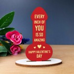 Valentines Day Gifts for Him I Love You Husband Boyfriend Plaque