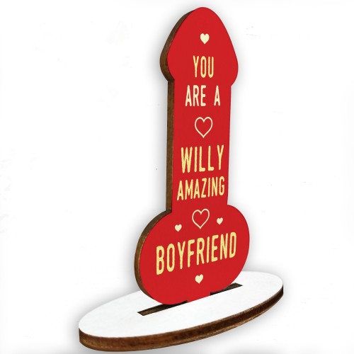 Valentines Gift For Him Partner Boyfriend Wood Plaque Thank You