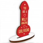 Valentines Gift For Her Partner Girlfriend Wood Plaque Thank You