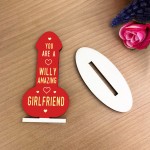 Valentines Gift For Her Partner Girlfriend Wood Plaque Thank You