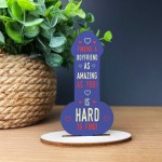 Valentines Gift For Him Partner Boyfriend Wood Plaque Funny