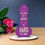 Colleague Novelty Friendship Plaque Gift For Women Leaving Job