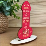 Girlfriend Gift Wood Plaque Best Girlfriend Gift Funny Boyfriend