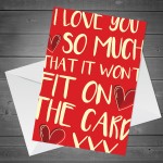 VALENTINES DAY CARD HUSBAND WIFE BOYFRIEND GIRLFRIEND