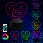 Gifts for Grandad Birthday Gifts Acrylic Light LED Grandchildren