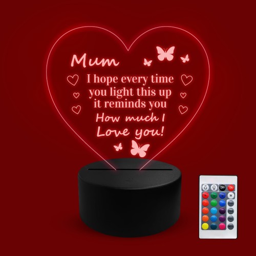 Gifts for Mum Birthday Gift Acrylic Light Mum Gift from Daughter