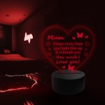 Gifts for Mum Birthday Gift Acrylic Light Mum Gift from Daughter