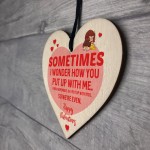 Valentines Day Funny Heart Gift For Boyfriend Girlfriend Novelty