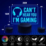 Gaming Bedroom Accessories LED Colour Changing Neon Sign Gift