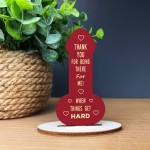 Funny Rude Thank You Partner Best Friend Gift Keepsake