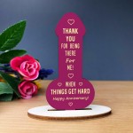 Funny Anniversary Gift Novelty Plaque For Anniversary 1st 10th