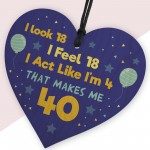 Funny 40th Birthday Gift For Women Men 40th Birthday Card