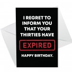 Funny 40th Birthday Gift For Women Men 40th Birthday Card