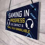 Gaming Sign 3 Pieces Bundle Gamer Boys Bedroom Birthday Gifts