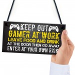 Gaming Sign 3 Pieces Bundle Gamer Boys Bedroom Birthday Gifts