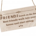 Funny BEST FRIEND PLAQUE Friendship Sign Gift For Him Her